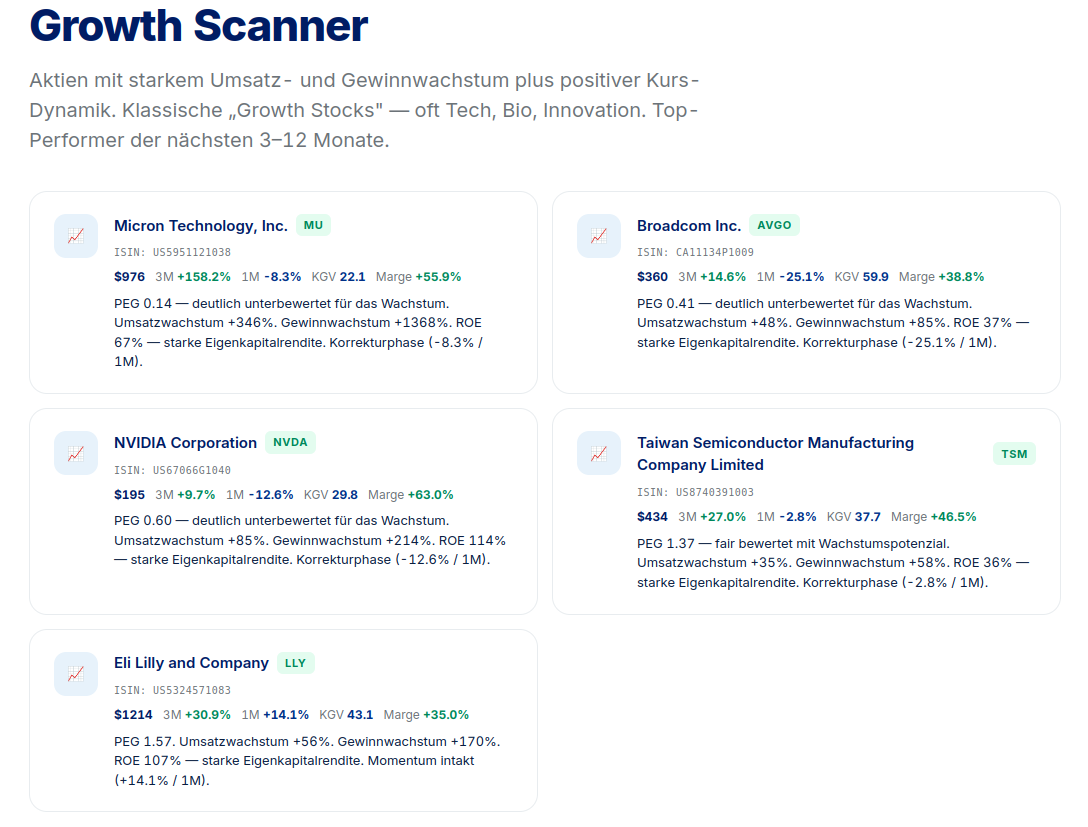 NORTH7 Growth-Scanner